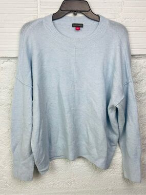 Vince Camuto Pale pastel Blue Crewneck Sweater size large